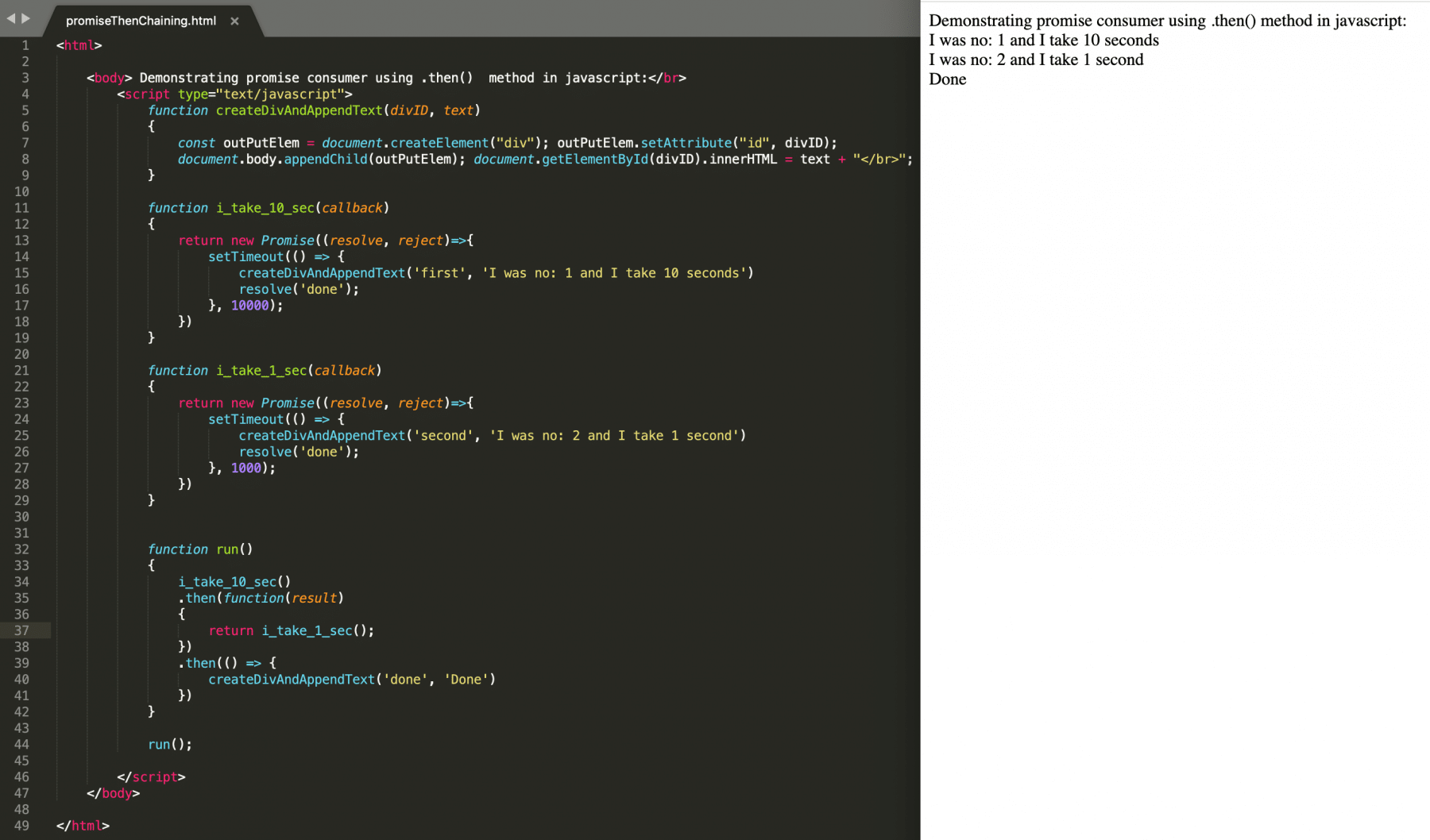 What is JavaSCript Arrow function and How to use it with examples?